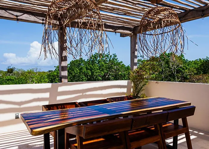 Penthouse With Private Jungle, Pool, Downtown Tulum