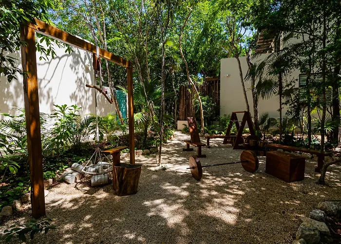 Penthouse With Private Jungle, Pool, Downtown Apartment Tulum